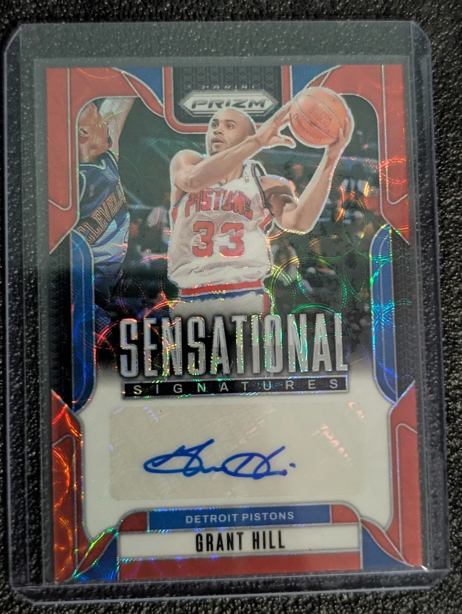 Panini Grant Hill Basketball Original Autographed Sports Trading