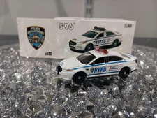 1:64 *596 DIECAST* NYPD Ford Police Interceptor Sedan *NIB* US SELLER