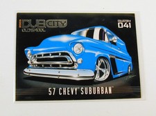 Jada Dub City Oldskool 2003  57 Chevy Suburban Collector  #041