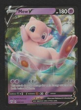 Mew V 069/189 Holo Ultra Rare Darkness Ablaze Pokemon Near Mint