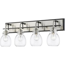 Z-Lite 466-4V-MB-BN Kraken Bathroom Vanity Li...