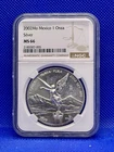2002 Mexican Silver Libertad 1 oz — photo from another recent sale