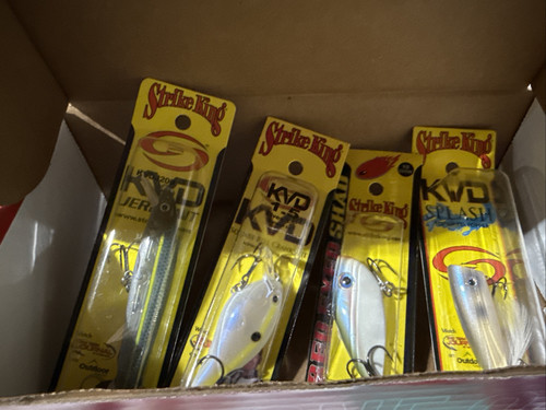 NEW Strike King 4 pc. Hardbait Set. KVD free shipping
