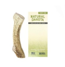 Natural Dakota Deer Antler Chews Medium Puppy Tine LongLasting Dog Chew