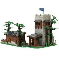 Compatible Watchtower with Cottage and Crypt Expansion for Castle 1403