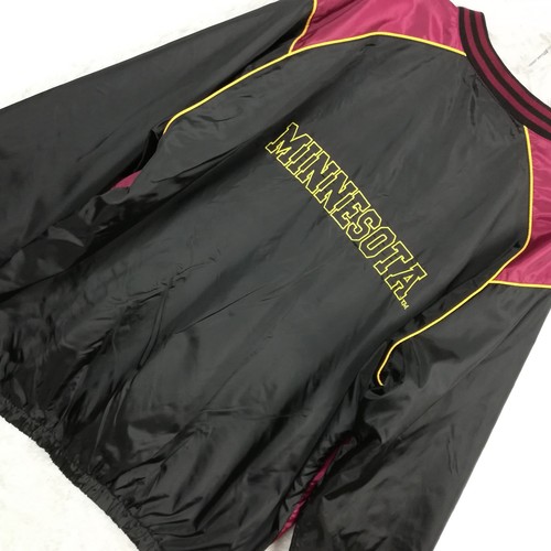 Minnesota Golden Gophers Mens Football Jacket Collegiate Windbreaker Maroon XL - Bild 11 von 11