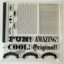 My Acrylix CTMH Sentiments Stamps Set S1204