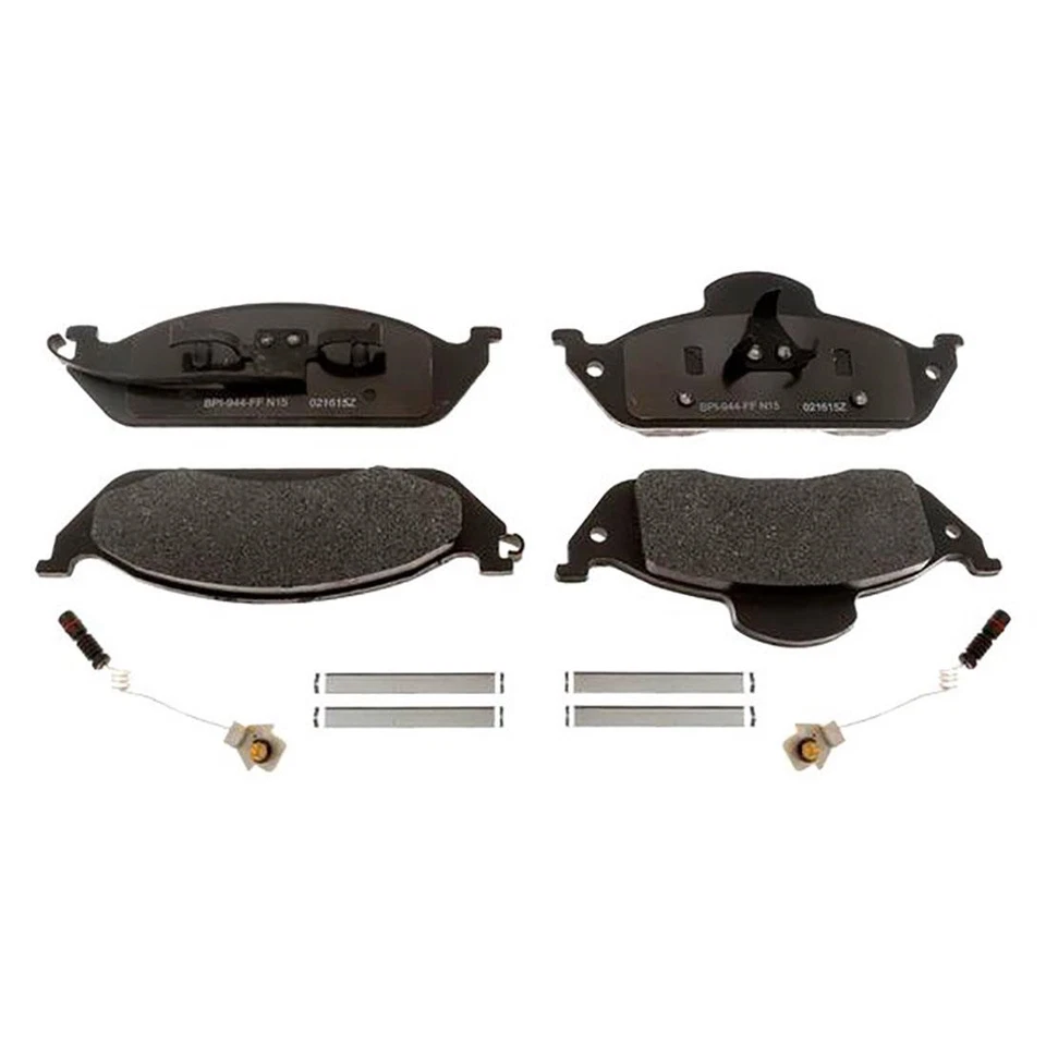 Rotores de freno delanteros + pastillas metálicas y herrajes para Mercedes-Benz ML320 1998-2003 Foto 2 de 4