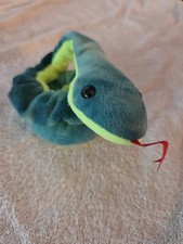 Ty Beanie Baby Hissy Snake Beanbag Plush Original Tag 1997 PE 4185 Gen 5