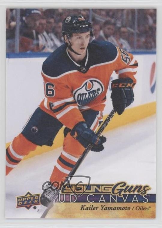 2017-18 Upper Deck UD Canvas Young Guns Kailer Yamamoto #C102 1o3