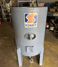 Schmidt Sandblaster On Wheels Gray 600lb. With 50 House And Dead Man Schmidt Sandblaster On Wheels Gray 600lb. With 50 House And Dead Man