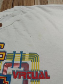 Vintage Virtual Boy 1990s Game Console Nintendo Robot 3D Promo Rare Shirt L