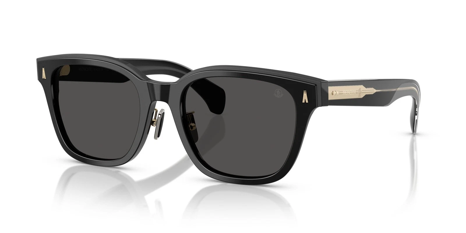 Moncler — NEW Moncler 6002D Metrope Sunglasses 300187 Black 100% AUTHENTIC