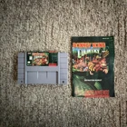 Donkey Kong Country Super Nintendo SNES Game Cartridge and Manual Tested Pre-own