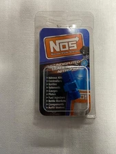 NEW NOS Nitrous Oxide Systems 17952NOS Blue Aluminum Flare Jet Adaptor
