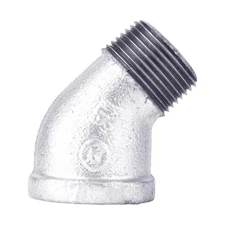 BK Products 510-507BG Galvanized Malleable Iron Street Elbow 1-1/2 FPT in.