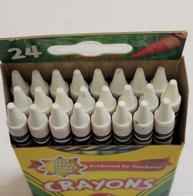 24ct Box of New Crayola Crayons (24 Color Choices) single color bulk lot