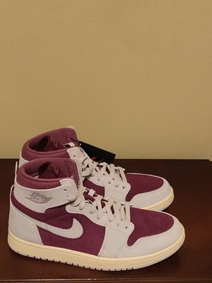 Air Jordan 1 Zoom CMFT 2 Women's Shoes (DV1305-600 Bordeaux/Light Bordeaux