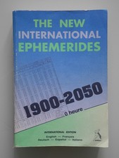 The New International Ephemerides 1900-2050 (...