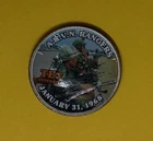 Colorized Kennedy Half Dollar Vietnam War TET Offensive ARVN Rangers HC15