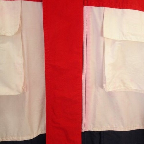 Tommy Hilfiger Men's Vintage 90s Jacket Color Block Large Red White Blue Logo by Tommy Hilfiger, Size L, $89.95 - Photo 4