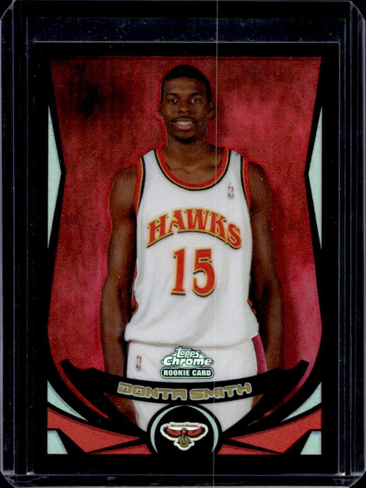 Donta Smith trading card