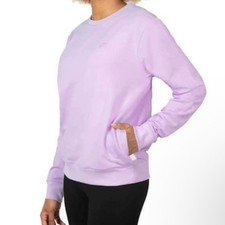 FILA Lavender Crewneck Sweatshirt with Pockets, Medium, EUC (PMB3)