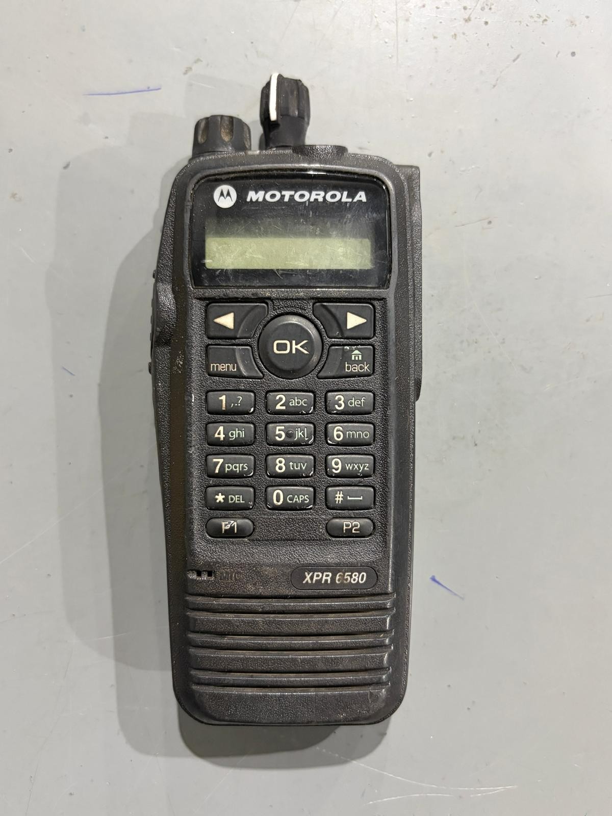 Motorola XPR6580 Digital 800/900 DMR MotoTrbo Radio AAH55UCH9LB1AN - Radio Only