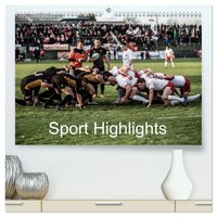Sport Highlights (Hochwertiger Premium Wandkalender 2026 Din A2 Quer),...