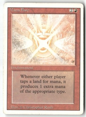 MTG Mana Flare Revised Edition LP Magic The Gathering