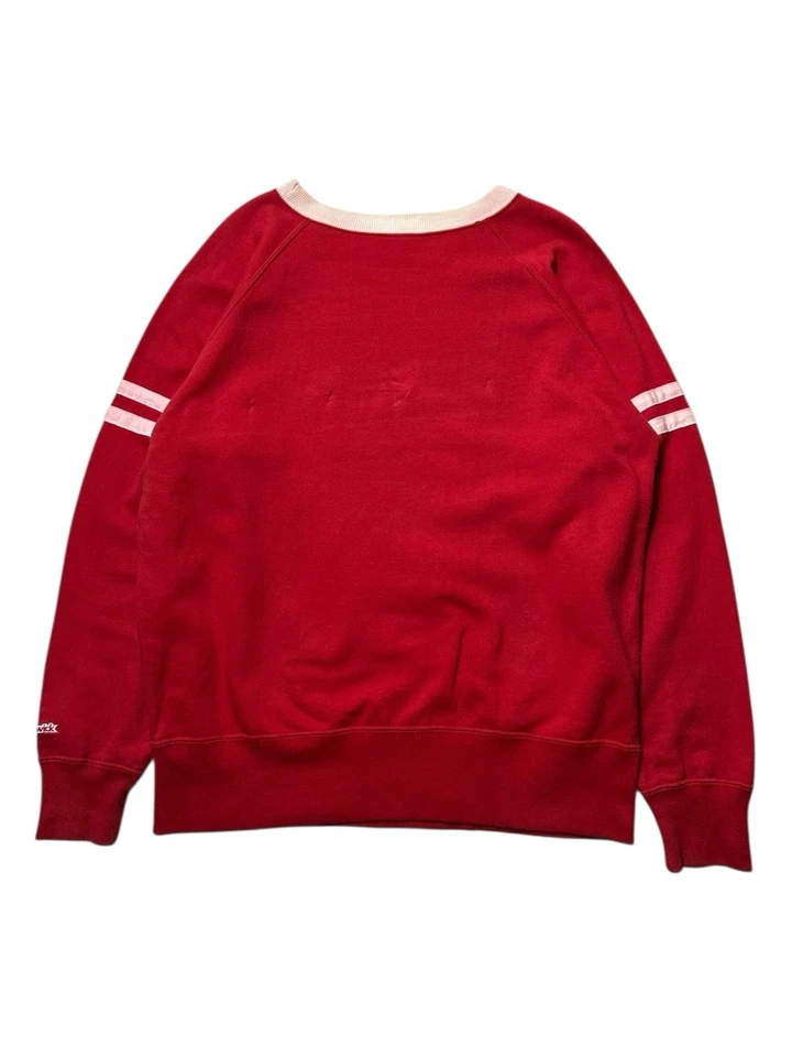 Sudadera Pullover Vintage Johnson Motors Inc Por Cheswick Caña de Azúcar Talla Grande Foto 3 de 4