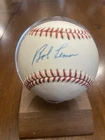HOF’er Bob Lemon Signed Baseball JSA