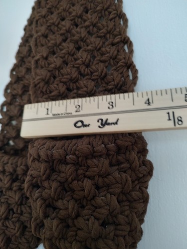 MCM Macrame Wall Pocket Hanging Set Of Two Excellent Vintage Condition 22"... - Picture 13 of 14