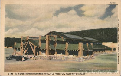 #ad Yellowstone National Park Wyoming WY Geyser Water Swimming Pool Old Faithful $11.19