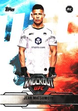 2025 Topps Knockout UFC Jean Matsumoto #79