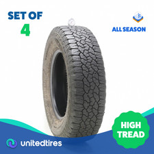 Set Of 4 Used Lt 24575r17 Goodyear Wrangler Workhorse At 121118s - 9.5-1132 Set Of 4 Used Lt 24575r17 Goodyear Wrangler Workhorse At 121118s - 9.5-1132