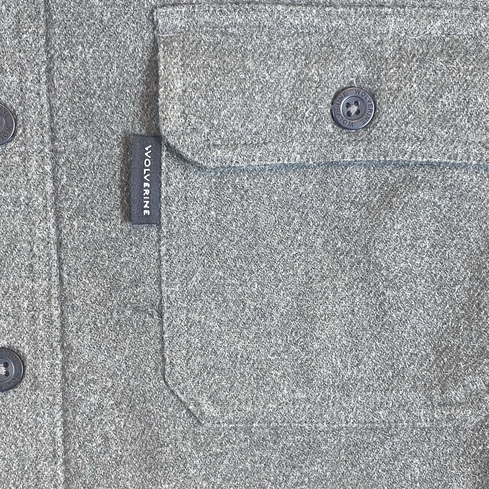 Wolverine Button Up Shirt Large - image 2