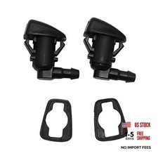 ZHParty 2 Pcs Front Windshield Washer Nozzle Wiper Spray Jet Kit fit for GMC