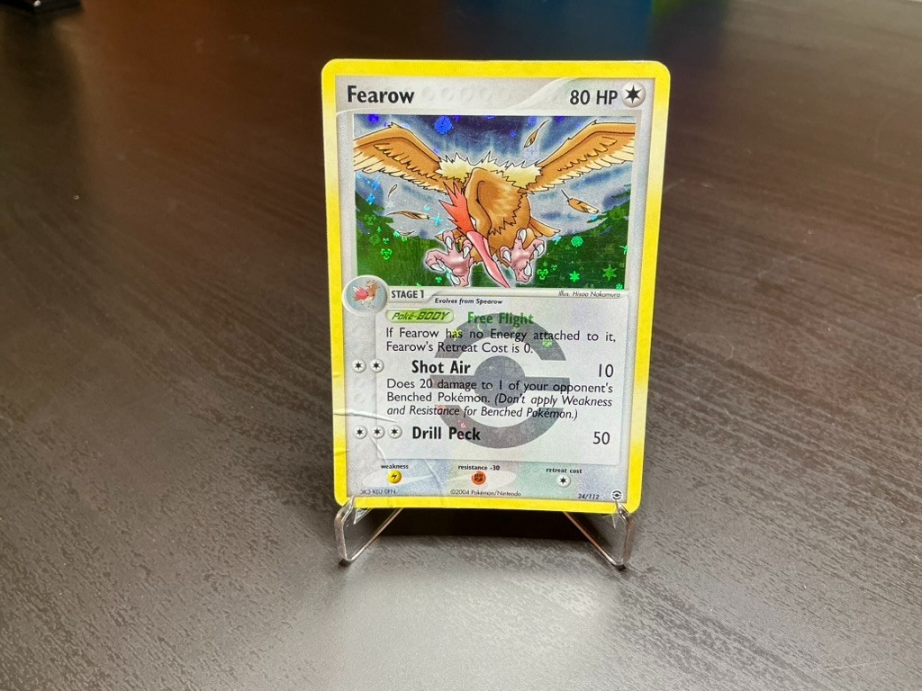 Pokemon TCG Fearow 24/112 Rare FireRed & LeafGreen Reverse Holo HP