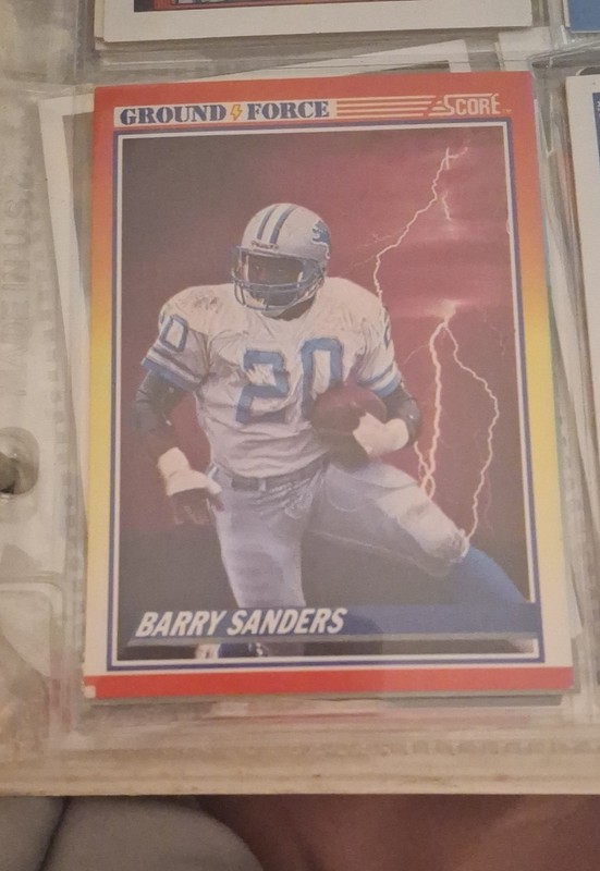 1990 Score - Ground Force Barry Sanders #325