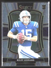 2025 Panini Select #133 Riley Leonard RC Indianapolis Colts