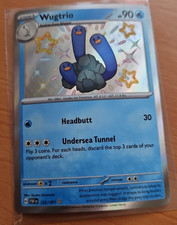 Wugtrio 122/091 Holo SV: Paldean Fates Pokémon Card