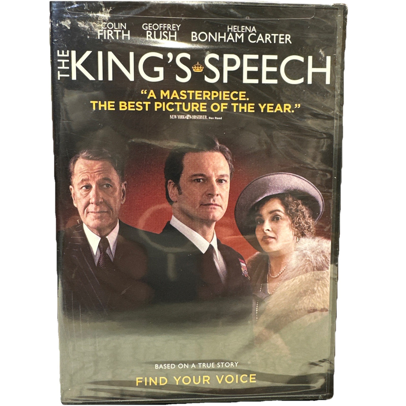 The King's Speech (DVD, 2011, Widescreen) NEW