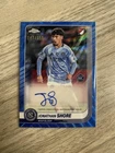2025 Topps Chrome MLS Soccer Blue Wave Refractor Jonathan Shore #CA-JS