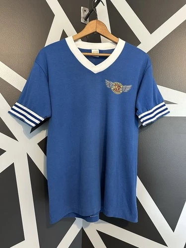 80’s Reo Speedwagon Good Trouble Original V-Neck T-S Vintage vintage concert t-shirt, vintage, single stitch, B+ condition