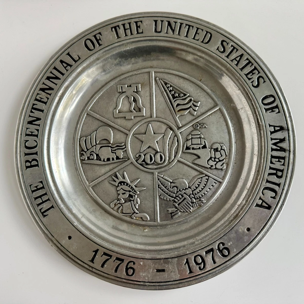 bicentennial pewter plates products for sale | eBay