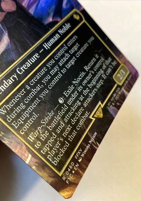 ffxv mtg cards Wow a universes beyond art over a universes beyond card