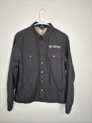 Vantage Boulder shirt-jacket gray style 7340 Haas F1 Team sz Small