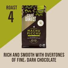 Cafédirect Organic Fairtrade Machu Picchu Medium-Dark Roast Coffee Beans 750g 26.63 per kilo