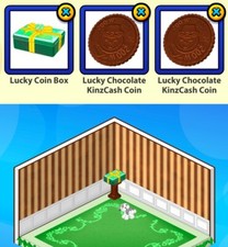 2018 Webkinz ST. PATRICK'S DAY Bundle: Lucky Coin Box (storage) & KinzCash Coins